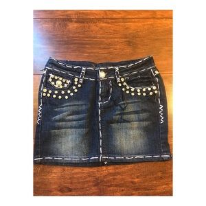 Denim skirt